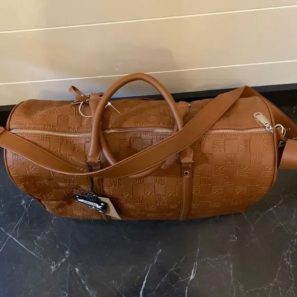 Steve Madden Weekender Duffle Bag WT200800 10x14x21" NWT - Picture 3 of 13